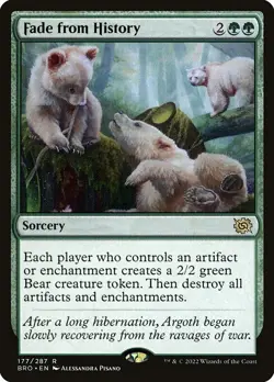 [MTG] Fade from History (177) (BRO) LP-HP - Image 1