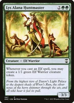 [MTG] Lys Alana Huntmaster (067) (KHC) LP-HP - Image 1