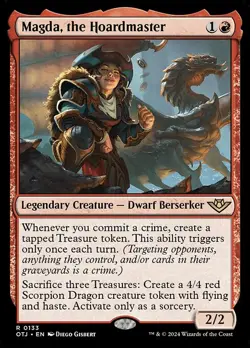 [MTG] Magda, the Hoardmaster (0133) (OTJ) LP-HP - Image 1