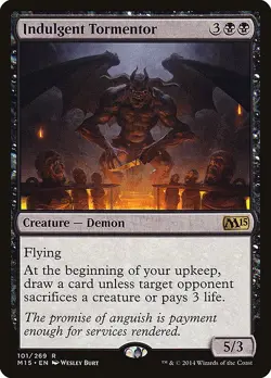 [MTG] Indulgent Tormentor (101) (M15) LP-HP - Image 1