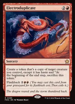 [MTG] Electroduplicate (0085) (FDN) LP-HP - Image 1