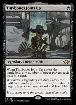 [MTG] Tinybones Joins Up (0108) (OTJ) LP-HP - Image 1