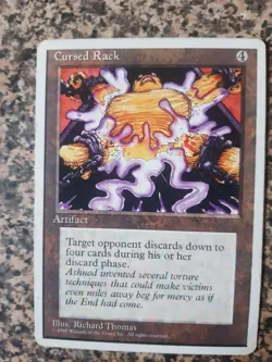 MTG - 1 x Cursed Rack - 4th Edition - Image 1