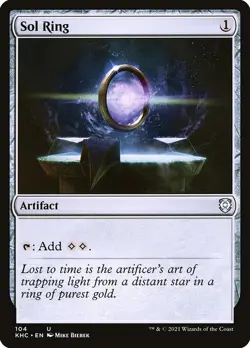 [MTG] Sol Ring (104) (KHC) LP-HP - Image 1