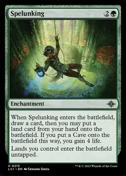 [MTG] Spelunking (0213) (LCI) LP-HP - Image 1