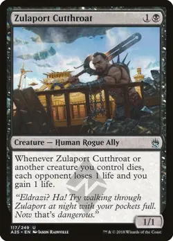 [MTG] Zulaport Cutthroat (117) (A25) LP-HP - Image 1
