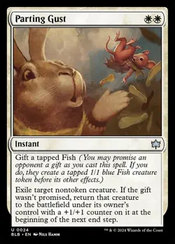 [MTG] Parting Gust (0024) (BLB) LP-HP - Image 1