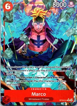 Marco (Alternate Art) Foil R The Time of Battle OP16-014 NM - Image 1
