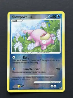 Slowpoke Reverse Holo [NM] D&P Great Encounters Set 82/106 Pokemon Card [2008] - Image 1