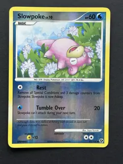Slowpoke Reverse Holo [NM] D&P Great Encounters Set 82/106 Pokemon Card [2008] - Image 3