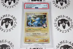 Lucario GL LV. 32 #8/111 PSA 6 Pokemon TCG Diamond & Pearl Mysterious Treasures - Image 1