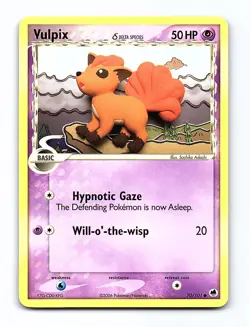 Vulpix 70/101 Common Dragon Frontiers Pokemon Lightly Played - Image 1