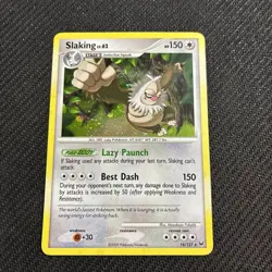 Slaking 16/127 Platinum Pokemon Holo Rare LP - Image 1