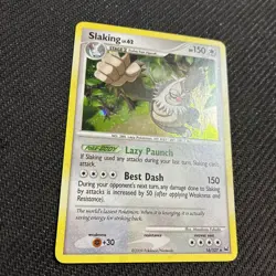 Slaking 16/127 Platinum Pokemon Holo Rare LP - Image 2