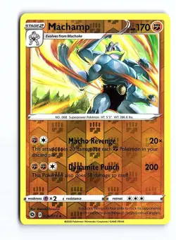 Machamp 026/073 Holo Rare Champion's Path Pokemon Holo Near Mint - Image 1