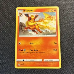 Flareon SM186 Sun Moon Promo Pokemon LP - Image 1