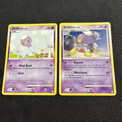 Drifloon Drifblim 92 53 Legends Awakened Pokemon LP - Image 1