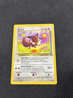 Eevee 51/64 Jungle Pokemon MP - Image 1