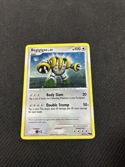 Regigigas 4/17 Pop Series 9 Holo Rare Pokemon HP - Image 1