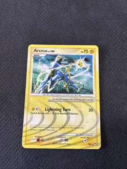 Arceus AR6 Lightening Platinum Arceus Hoko Rare Pokemon LP - Image 1