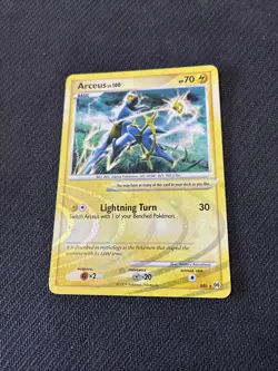 Arceus AR6 Lightening Platinum Arceus Hoko Rare Pokemon LP - Image 5