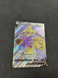 Aegislash V 177/185 Vivid Voltage Pokemon NM - Image 2