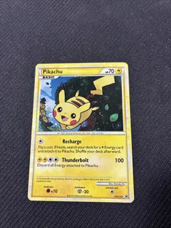 Pikachu HGSS03 Holo Promo Pokemon LP - Image 1