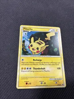 Pikachu HGSS03 Holo Promo Pokemon LP - Image 2