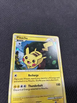 Pikachu HGSS03 Holo Promo Pokemon LP - Image 3