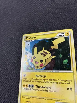 Pikachu HGSS03 Holo Promo Pokemon LP - Image 5