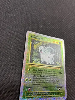 Nidoran 82/110 Legendary Collection Reverse Holo Pokemon LP - Image 4