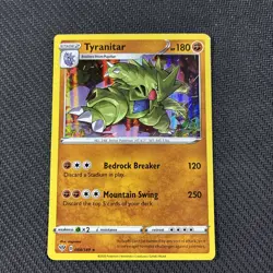 Tyranitar 088/189 Darkness Ablaze Holo Pokemon NM - Image 1