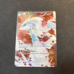 Reshiram RC22/RC25 Radiant Collection Legendary Treasures Pokemon Full Art NM - Image 1