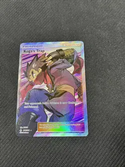 Koga's Trap 211/214 Unbroken Bonds Pokemon NM - Image 1