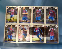 Topps Merlin 2025-26 Premier League Crystal Palace 8x Base Cards Inc Wharton - Image 1