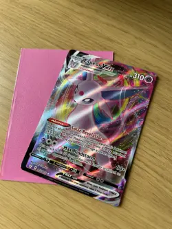 Pokemon Evolving Skies Full Art Rare Espeon VMAX Card 065/203 - Image 2