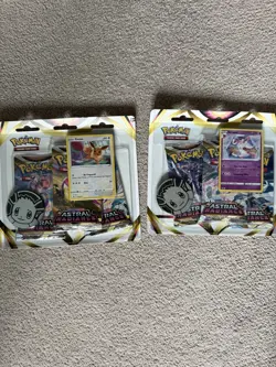 2 x Pokemon TCG Astral Radiance Triple Blister Pack (Eevee & Sylveon) Brand New - Image 1