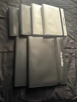 Card Binders - Pro-Folio Trading - 6 Binders Lot 360 160 - Image 1