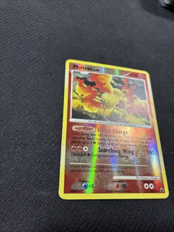 Moltres 10/100 Majestic Dawn Reverse Holo Rare Pokemon MP - Image 3