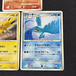 Moltres Zapdos Articuno Pt Half Deck Japanese Pokemon Set MP - Image 4