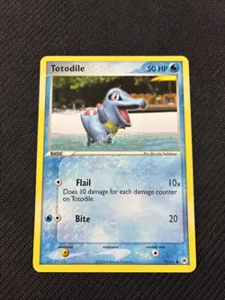 Totodile 79/101 ex Hidden Legends Pokemon NM - Image 1