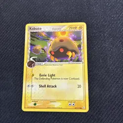 Kabuto 67/110 Delta Species ex Holon Phantoms Pokemon NM - Image 1
