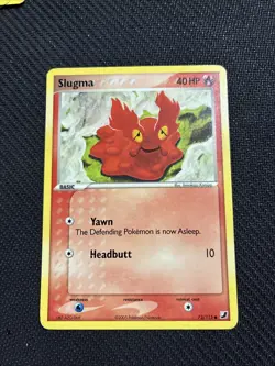Slugma 73/115 ex Unseen Forces Pokemon LP - Image 1