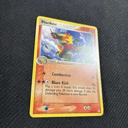 Blaziken 20/110 ex Holon Phantoms Non Holo Rare Pokemon MP - Image 2