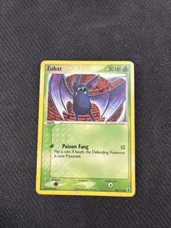 Zubat 88/113 ex Delta Species Pokemon HP - Image 1