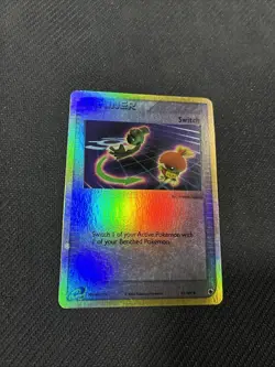 Switch 92/109 ex Ruby Sapphire Reverse Holo Pokemon MP - Image 2