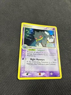 Banette 1/100 ex Crystal Guardians Reverse Holo Rare Pokemon HP - Image 3