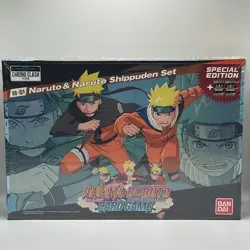 Naruto & Shippuden Chrono Clash Card Game Bandai Special Edition 2019 Sealed - Image 1