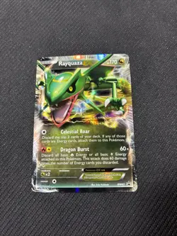 Rayquaza EX BW47 Black White Promo Pokemon MP - Image 1