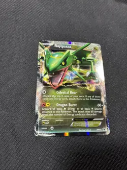 Rayquaza EX BW47 Black White Promo Pokemon MP - Image 2